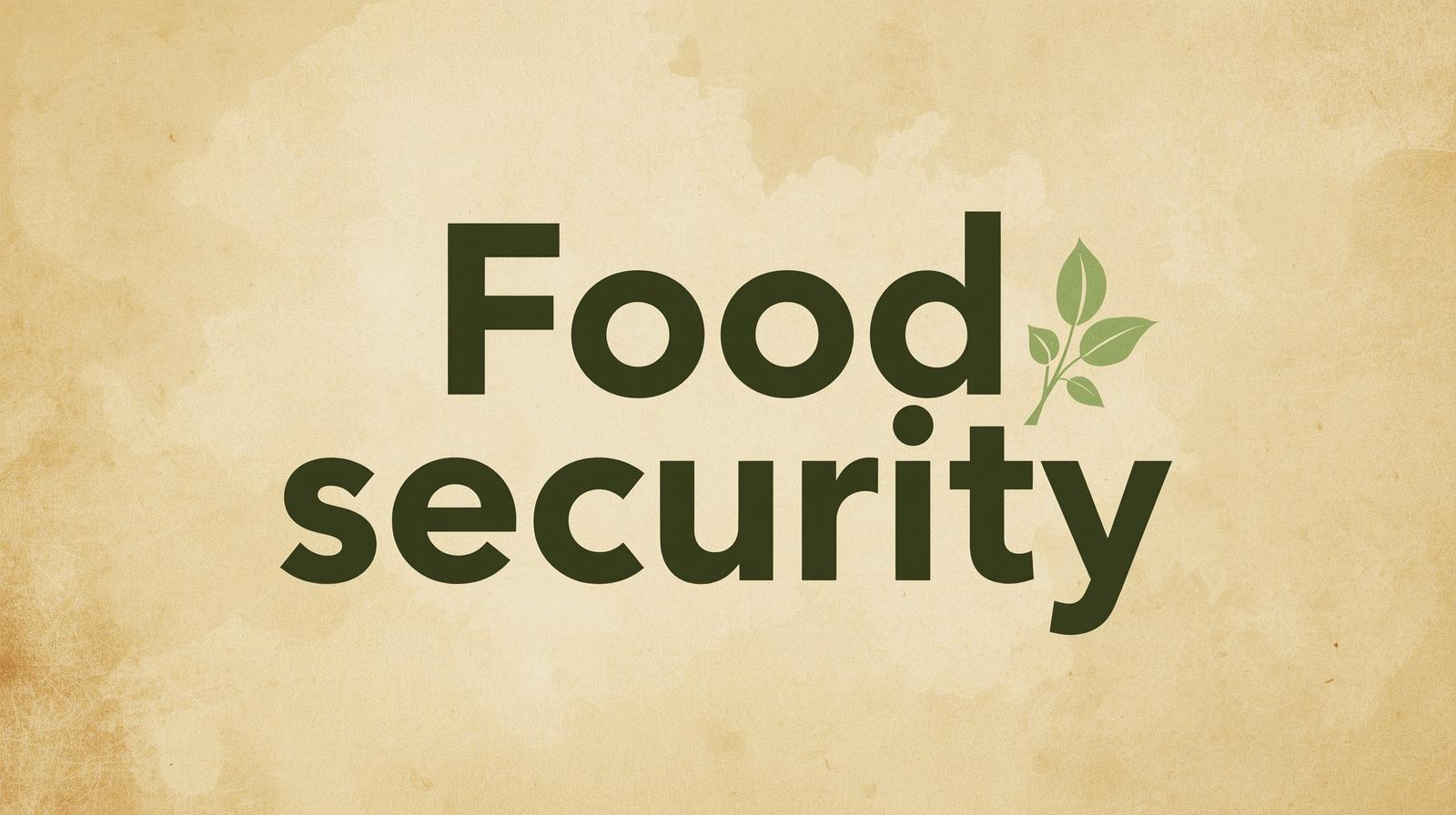 Food security