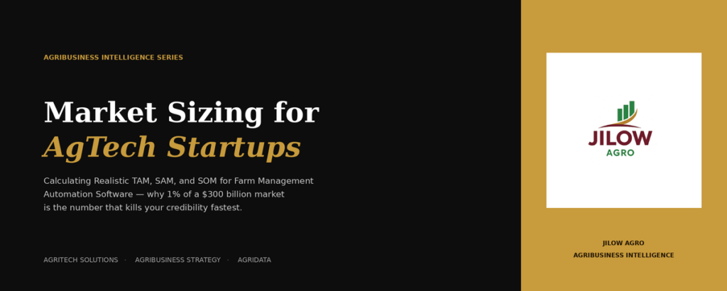 TAM, SAM, and SOM for AgTech Startups: How to Calculate a Credible African Market Size Without the 1% Trap